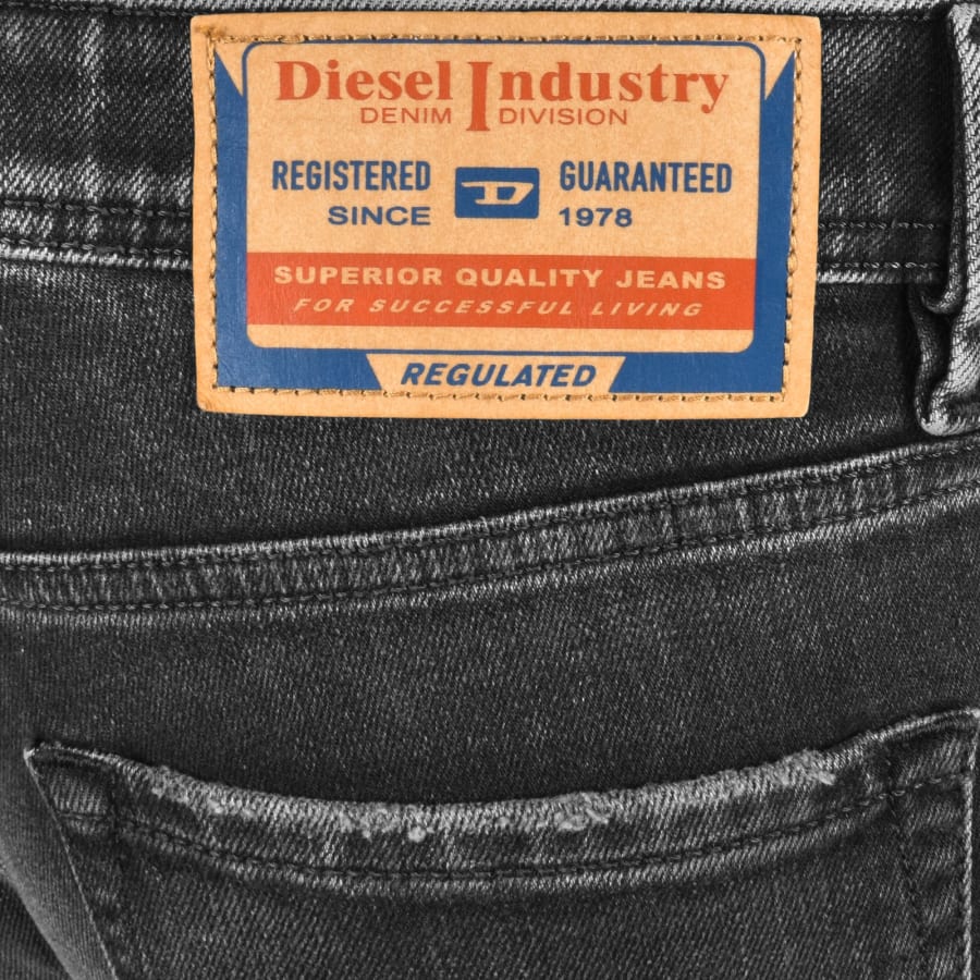 Diesel 1985 Larkee Regular Fit Jeans Black | Mainline